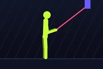 پشتبازو با کش — شروع حرکت