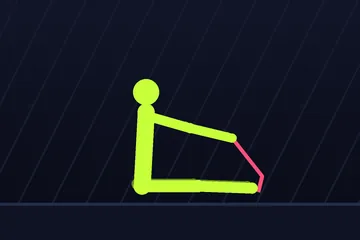 زیربغل با کش — شروع حرکت